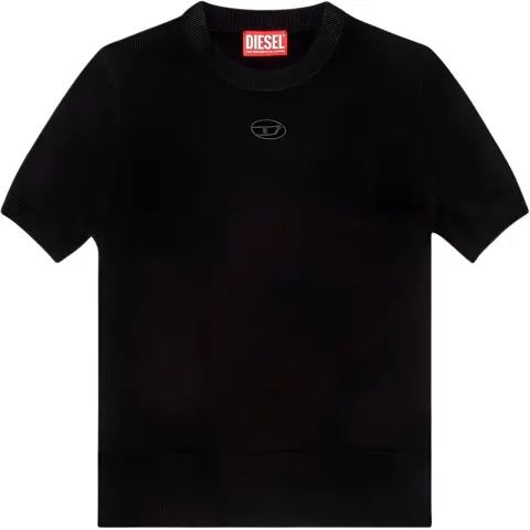 DIESEL M Arga Logo embroidered Top
