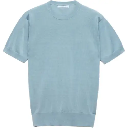 Prada crew-neck cotton sweater
