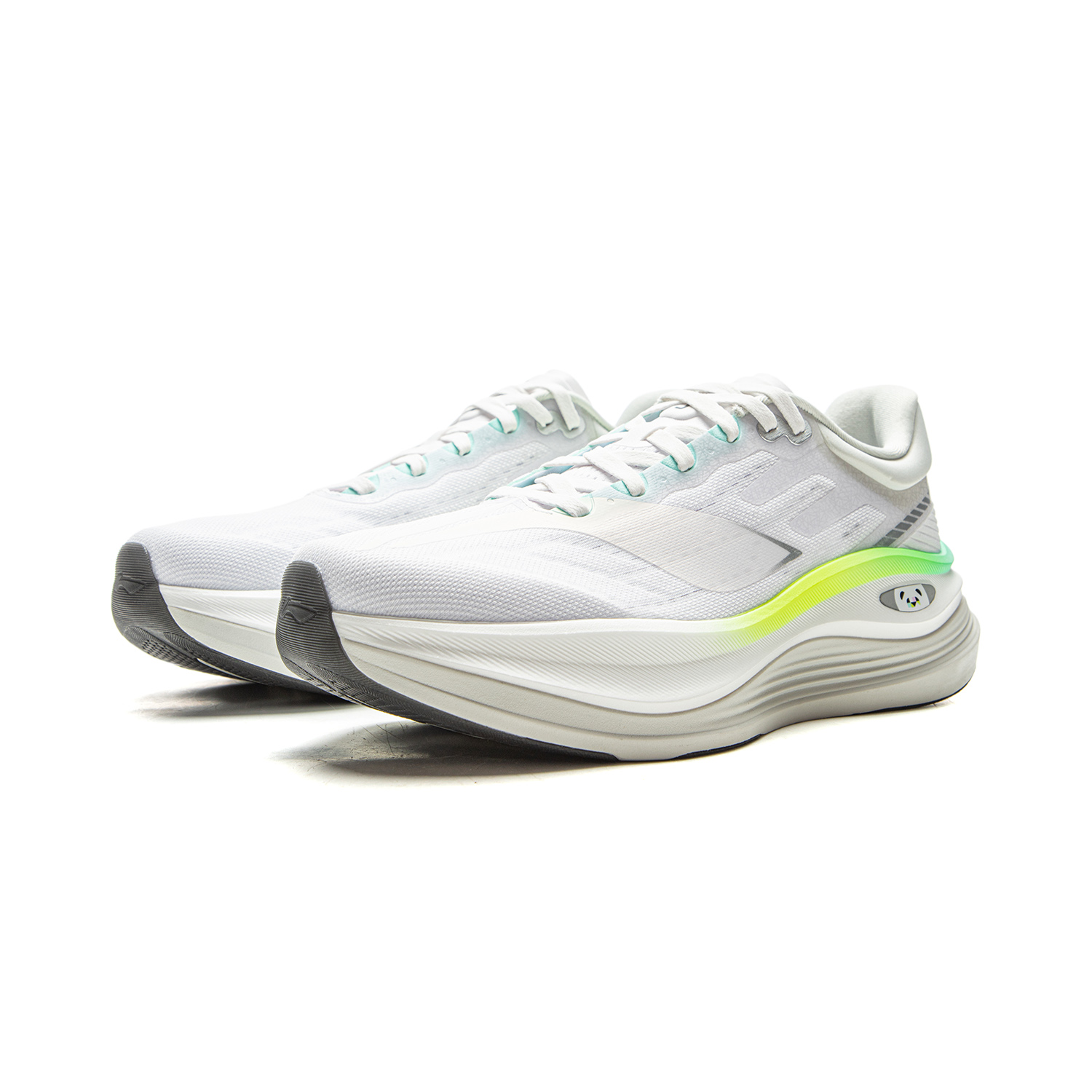 Li Ning Cushioning, Wear Resistant Low top Casual Running Shoes Men’s White