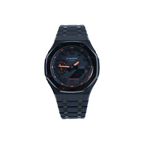 CASIO Men Liquid Crystal/Analog Dual Display Series Black Watch