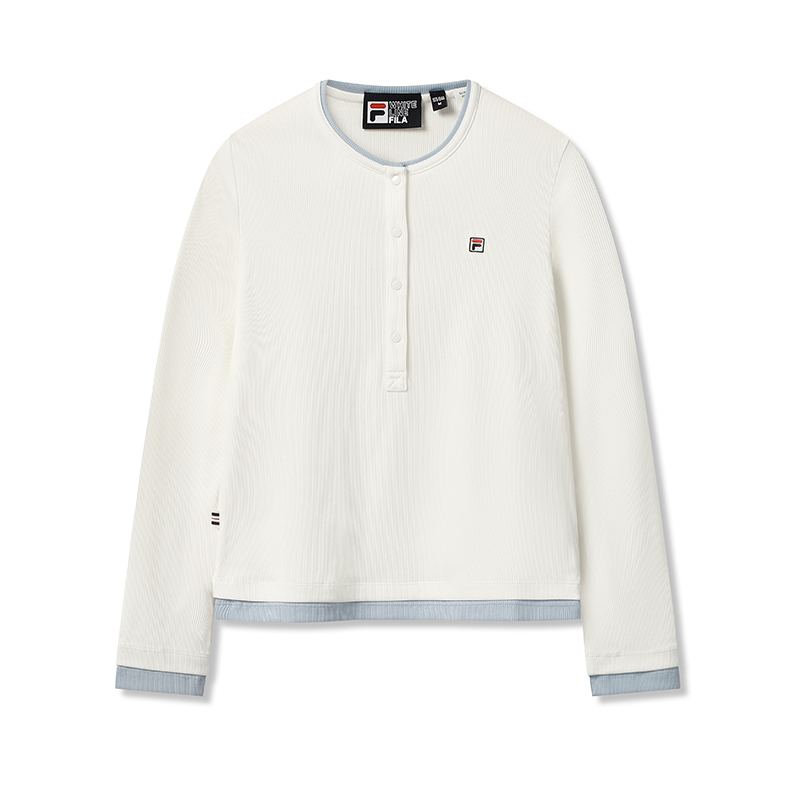 Женская футболка Fila HERITAGE с коротким рукавом (белая)
