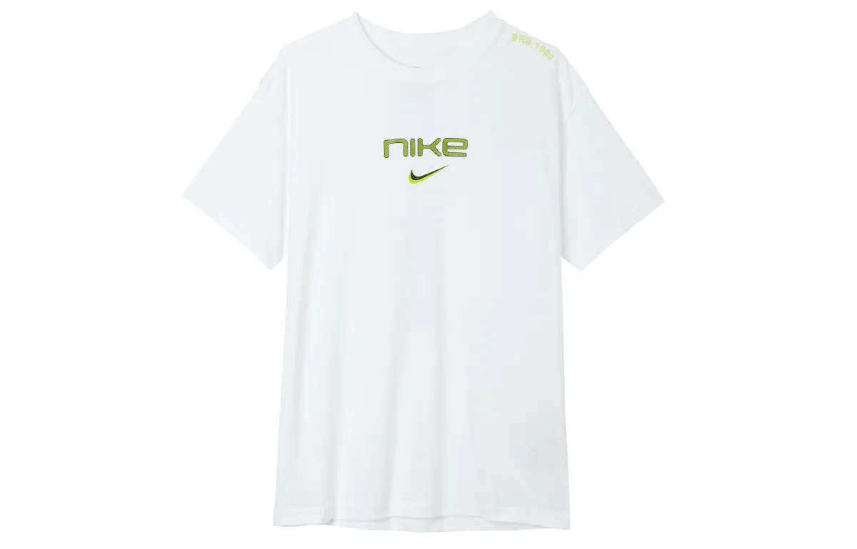 Nike Drop Shoulder Sleeve T-Shirt Men's White
