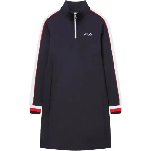 FILA WHITE Long Sleeved Dress Women's