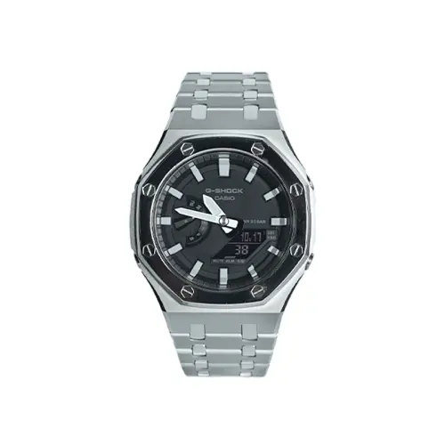 CASIO Men Liquid Crystal/Analog Dual Display Series Black Watch