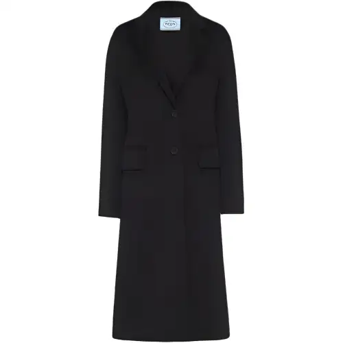 PRADA Single breasted Cashgora Coat