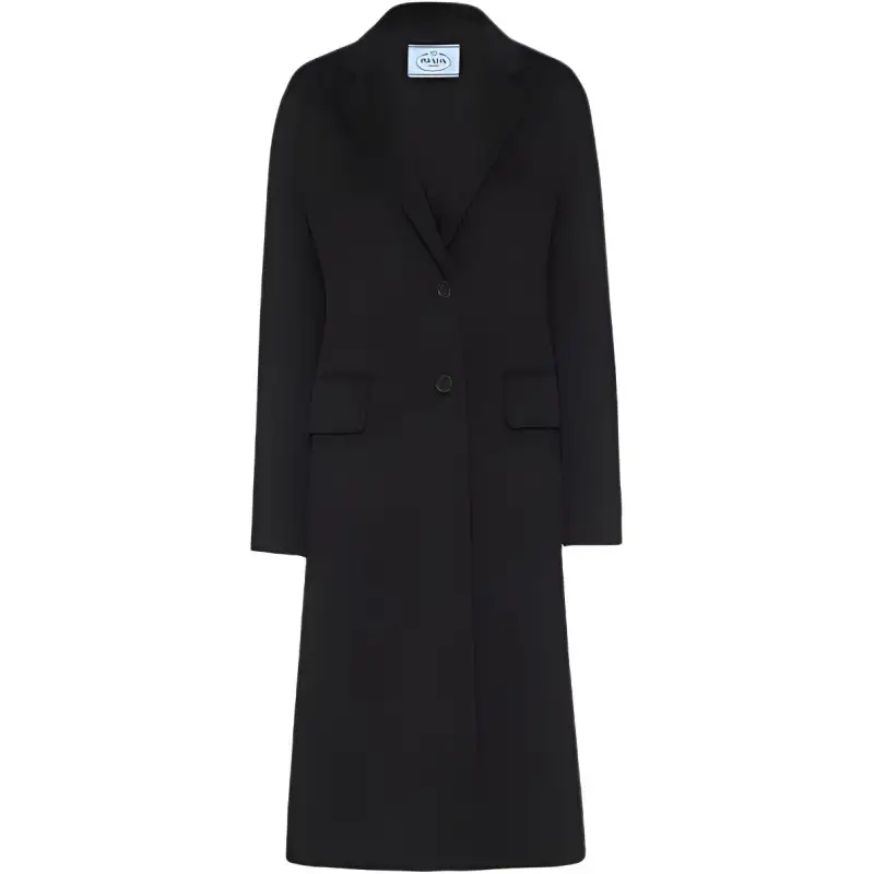 PRADA Single breasted Cashgora Coat