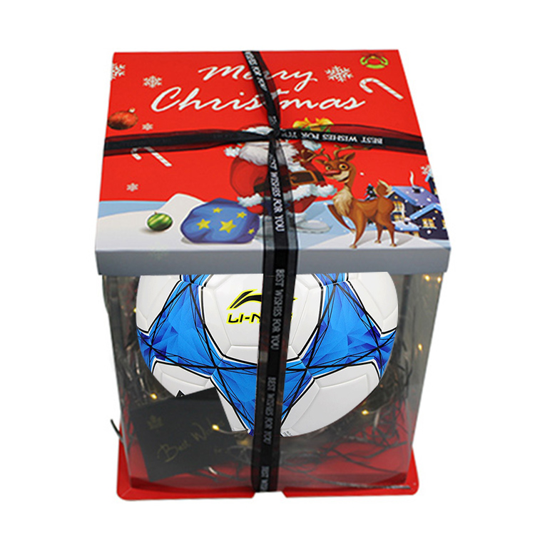 Li Ning Size 5 Soccer Ball PVC Seamless Thermal bonding Women’s White Blue