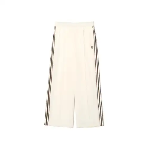 FILA 1911 Casual Pants Women's White Moderate Straight Fit Pants