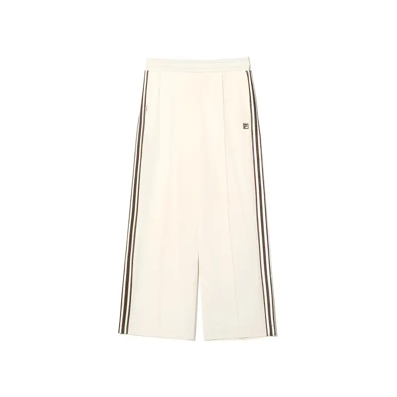 FILA 1911 Casual Pants Women's White Moderate Straight Fit Pants