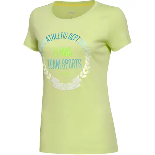 Li Ning T Shirt Women's Lime Green