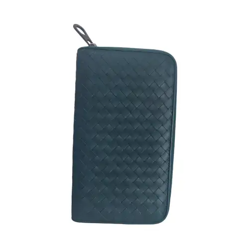 Bottega Veneta Cow Leather Wallet Men's Green