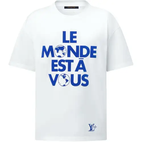 LOUIS VUITTON Graphic Cotton T Shirt