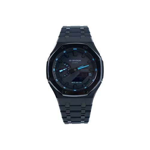 CASIO Men Liquid Crystal/Analog Dual Display Series Black Watch