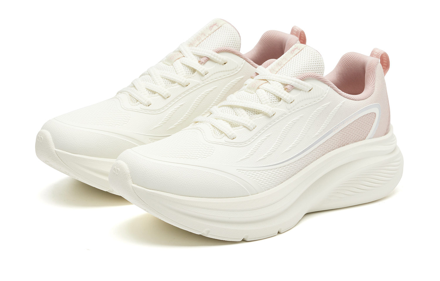 QIAODAN Flying Colors Cushioning Slip Resistant Abrasion Resistant Breathable Lightweight Height Increasing Low top