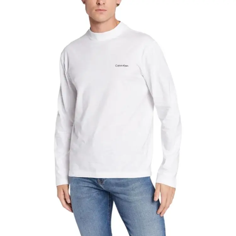 Calvin Klein T-Shirts Men's White Crew Neck