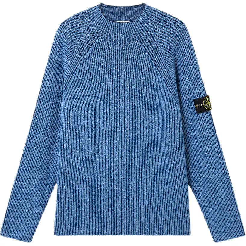 Stone Island ribbed crew-neck sweater