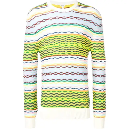 LOEWE Sweaters Men's Multicolor Crew Neck Moderate Other