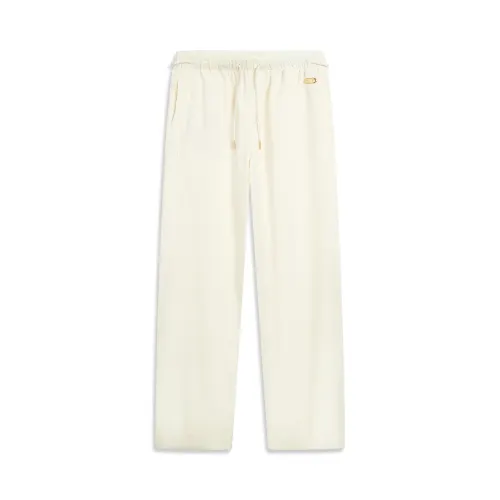 Li Ning x GUGONG,LIANMINGKUAN China Culture Collection Casual Pants Women's Mother Of Pearl White