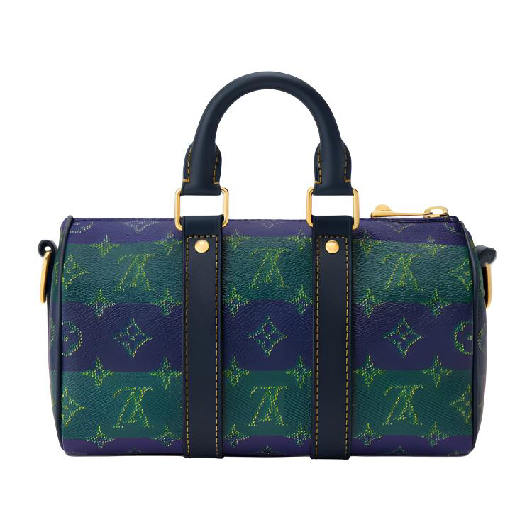 Мужская сумка Louis Vuitton keepall 25 (разноцветная) — фото 3