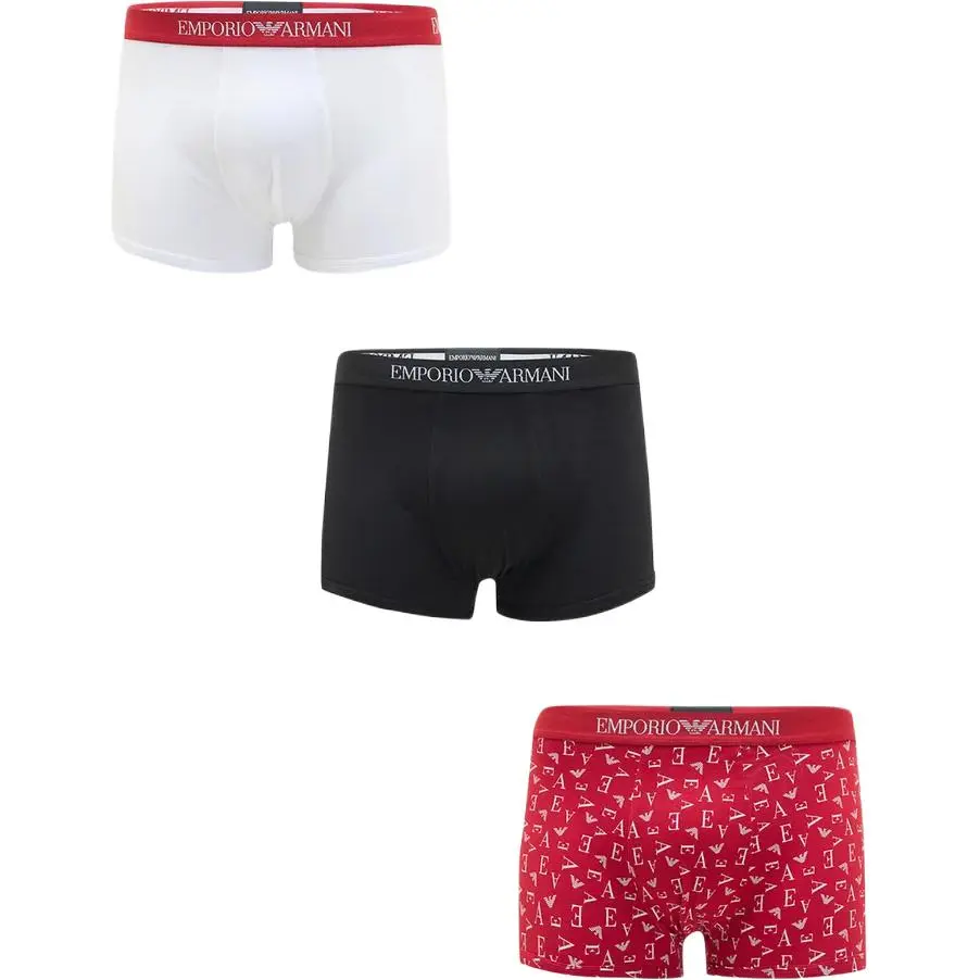 EMPORIO ARMANI Boxer Briefs Men's 3 Pack