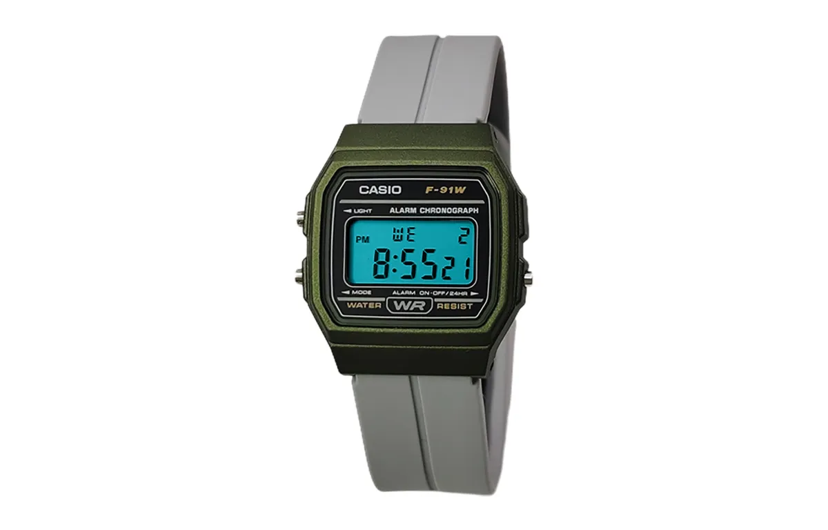 CASIO Custom Collection Quartz Movement Silicone Strap Watch Men's Watches Black Dial