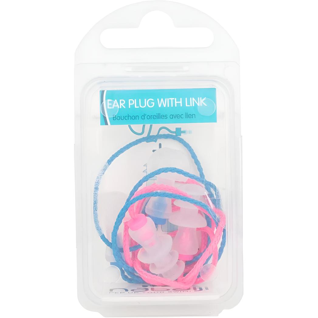 DECATHLON Earplugs Silicone Swim Unisex Semi Transparent