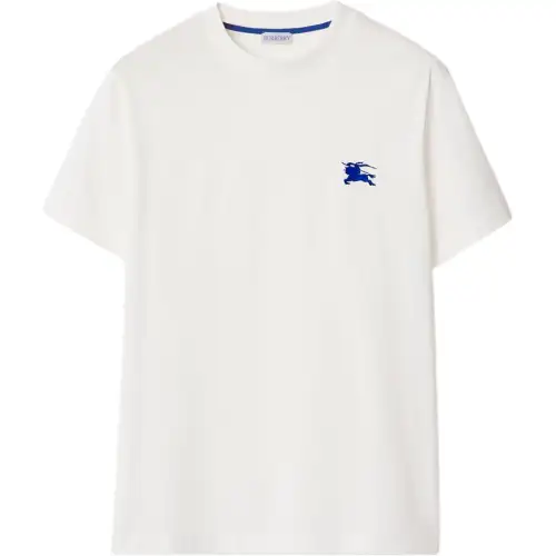 Burberry Equestrian Knight-Embroidered Crewneck T-Shirt