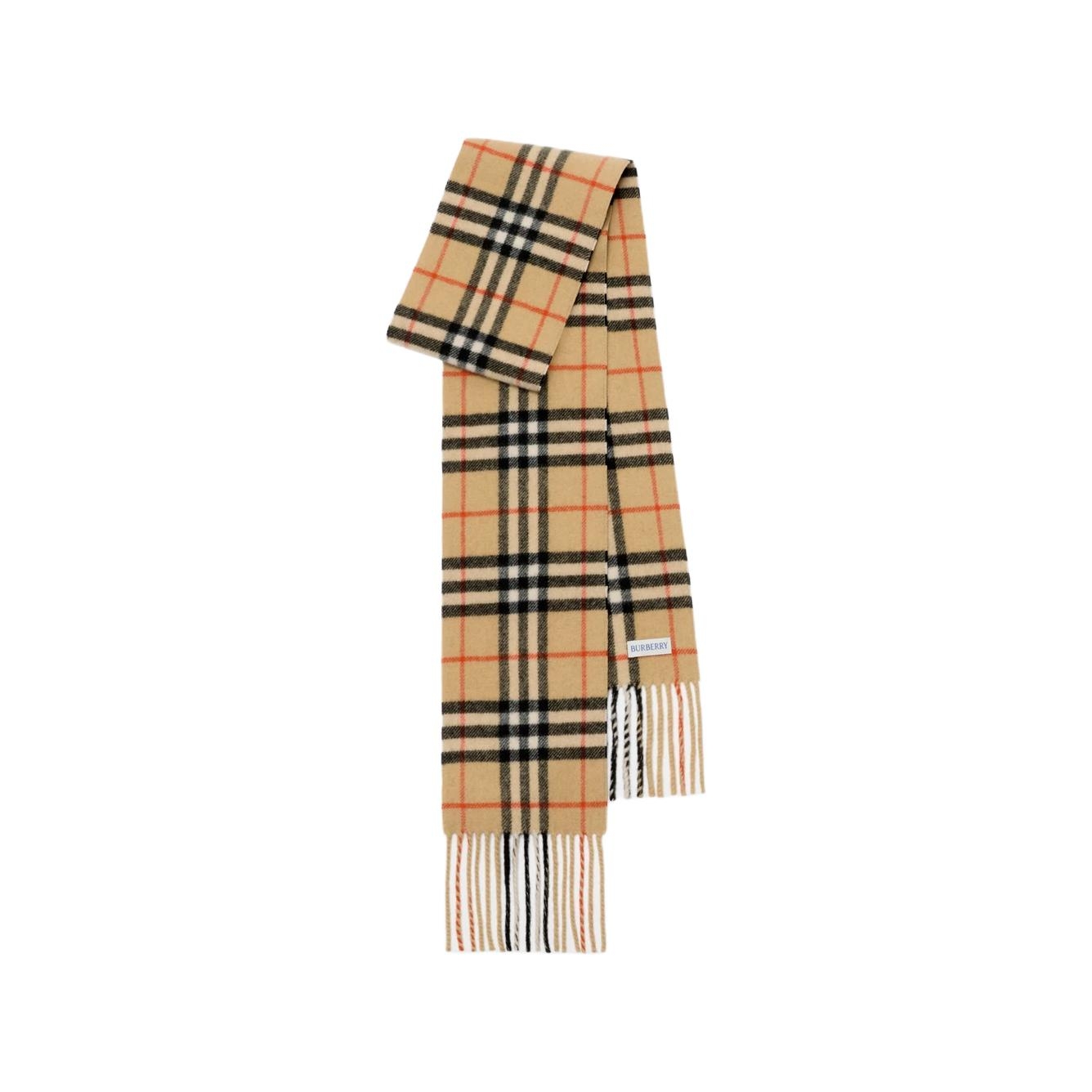 Женский шарф Burberry (песочный)
