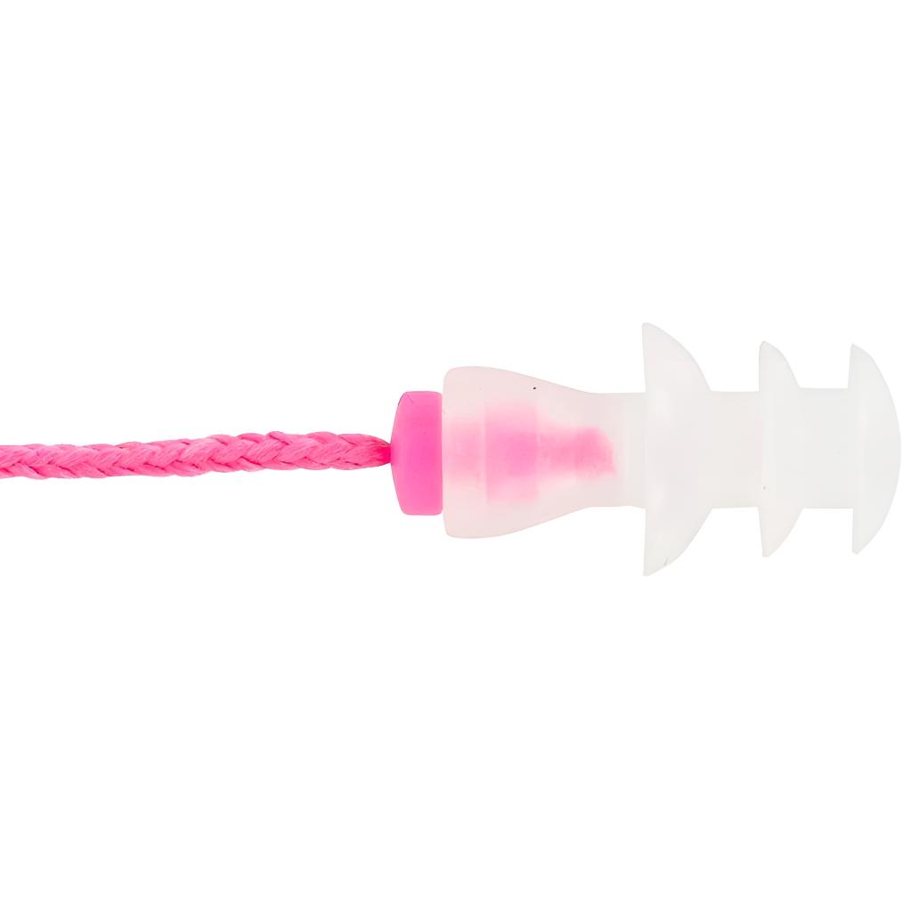 DECATHLON Earplugs Silicone Swim Unisex Semi Transparent