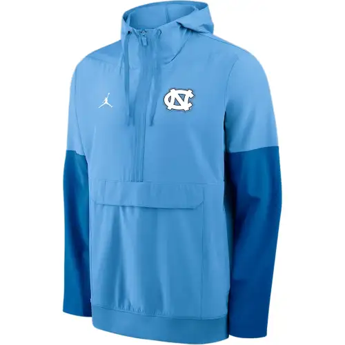 Jordan North Carolina Anorak Men's Jordan Brand College 1/2-Zip Hooded Jacket