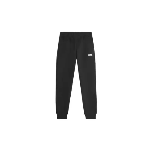 PUMA ESS LOGO SWEATPANTS FL CL Fashion Versatile Comfortable Slim Fit Cuffed Knitted Sweatpants Women's