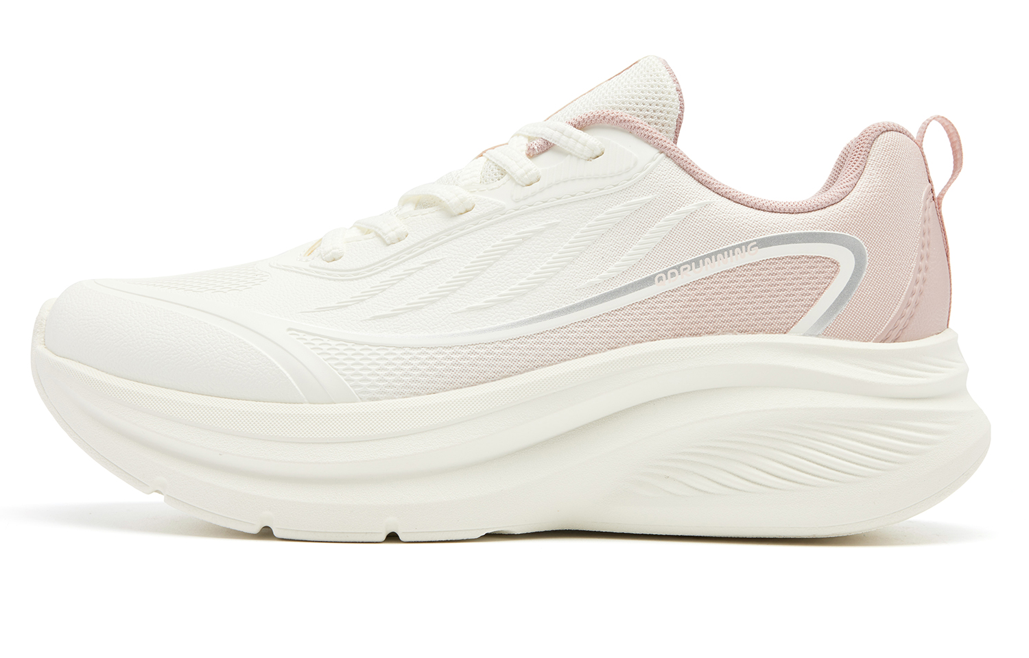 QIAODAN Flying Colors Cushioning Slip Resistant Abrasion Resistant Breathable Lightweight Height Increasing Low top