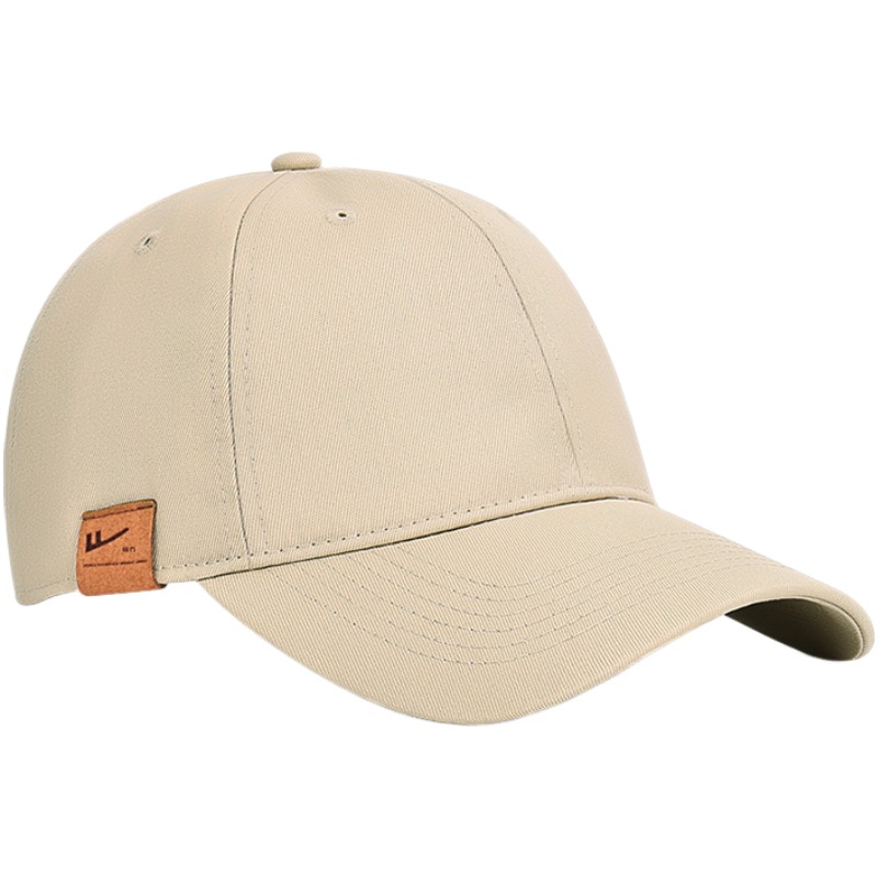 Warrior pull back women's hat with big head circumference and small face, outdoor trendy brand large size wide brim suitable for big face and big head sun visor, cotton peaked hat, same style for men and women, couple style