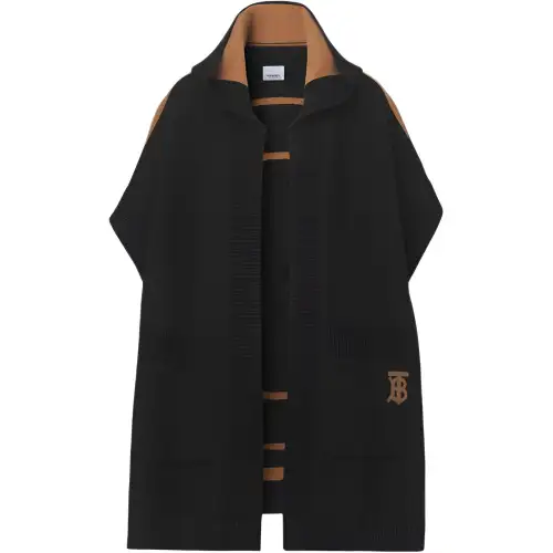 Burberry Cloaks Women's Black