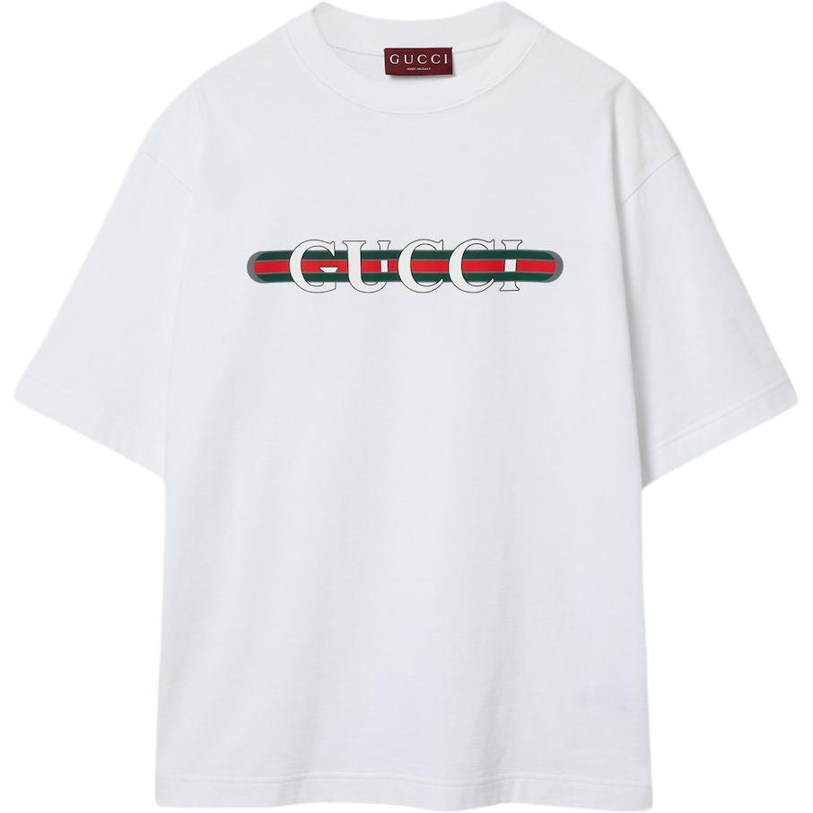 Мужская футболка Gucci Lido (белая)
