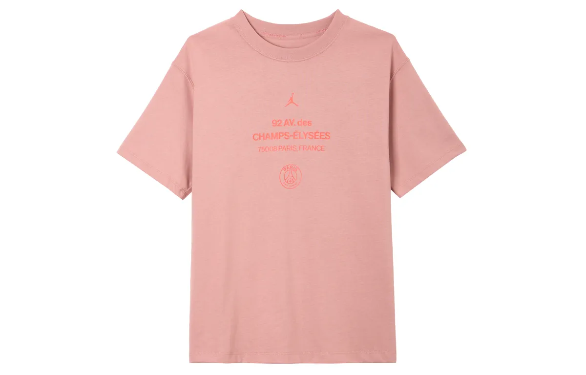 Jordan Paris Saint Germain T Shirt Women's Rusty Pink