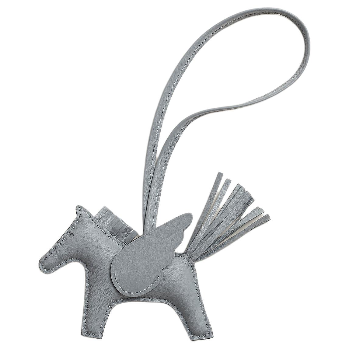 Женский брелок Hermes Rodeo Pegase PM (серый)