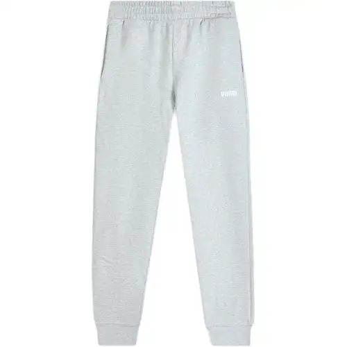 PUMA ESS LOGO SWEATPANTS FL CL Fashion Comfortable Versatile Slim Fit Fleece Lined Knitted Sweatpants Women's