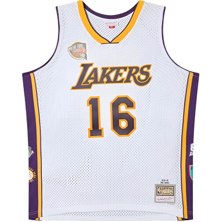 Mitchell Ness Basketball Jersey Unisex White