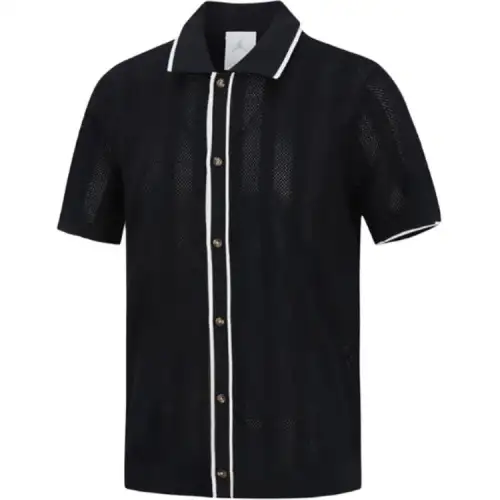 Nike Sport Men’s Knit Button-Down Golf Top