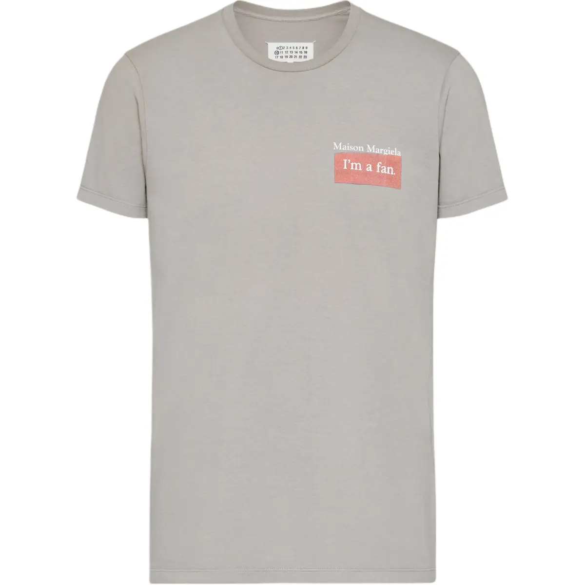 Maison Margiela Logo Patch Crewneck T Shirt