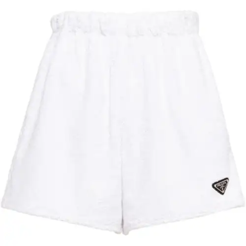 PRADA Casual Shorts Women's White Moderate