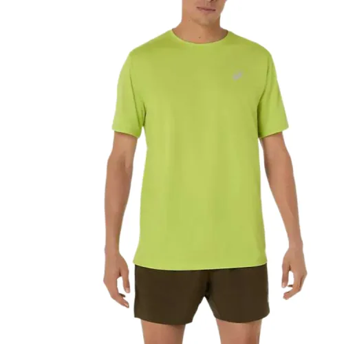 ASICS CORE SS TOP T Shirt Men's Neon Green