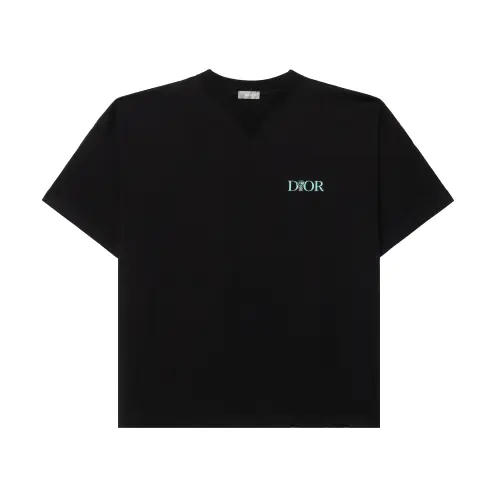 DIOR Chinese Valentine's Day Addict T Shirt Men's Black