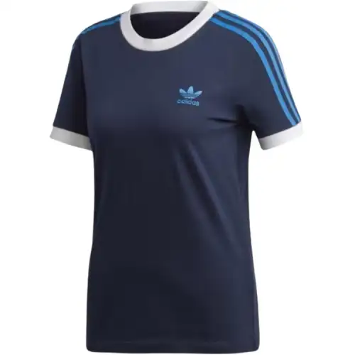 Adidas Originals 3 STR T Shirt Women's Blue
