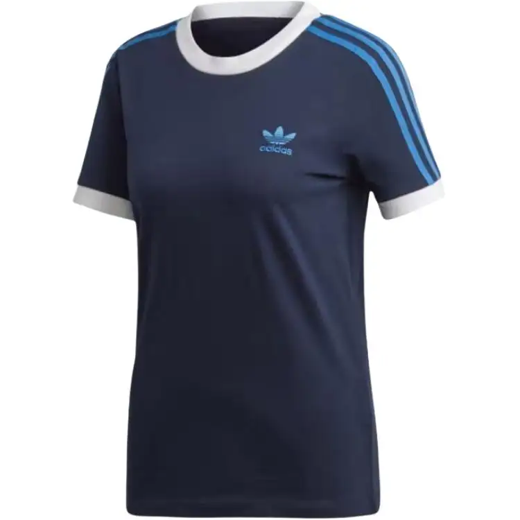 Adidas Originals 3 STR T Shirt Women's Blue
