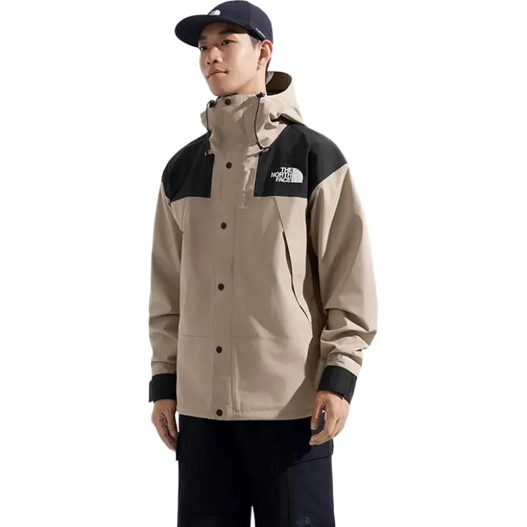 THE NORTH FACE ICON Hiking Waterproof, Windproof, And Breathable Windbreaker Jacket Men's