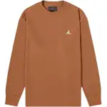 Jordan Apparel Sweatshirts Men's Tan Crew Neck Moderate