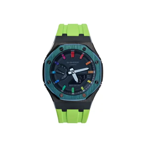 CASIO Men Liquid Crystal/Analog Dual Display Series Black Watch