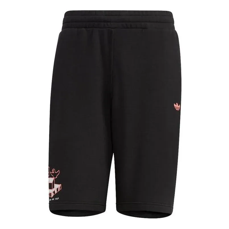 Adidas Sports Shorts Men's Black Moderate